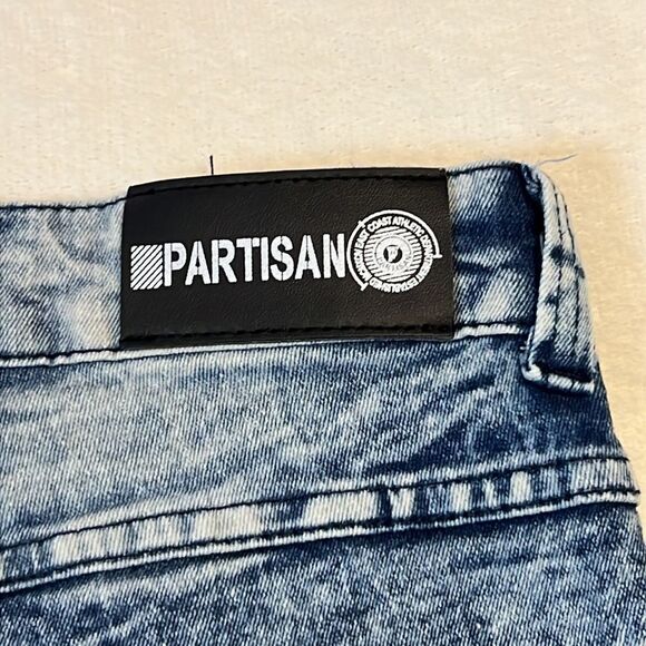 Partisan Acid Wash Jeans - Size 32 - Picture 10 of 11